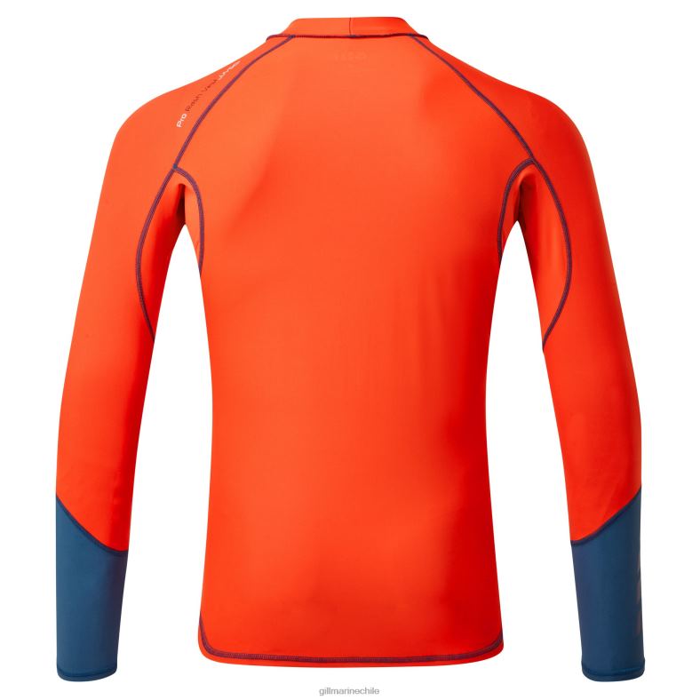 Gill Marine Chile - Gill Marine chaleco anti-lycras para hombre - manga larga 2LX44277 naranja