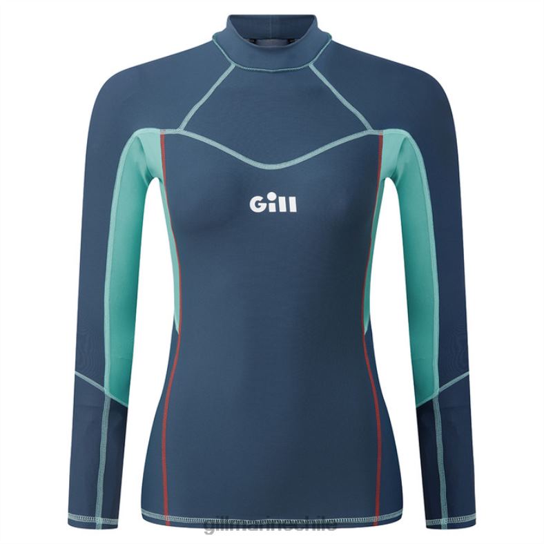 Gill Marine Chile - Gill Marine chaleco pro sarpullido de manga larga para mujer 2LX44505 océano