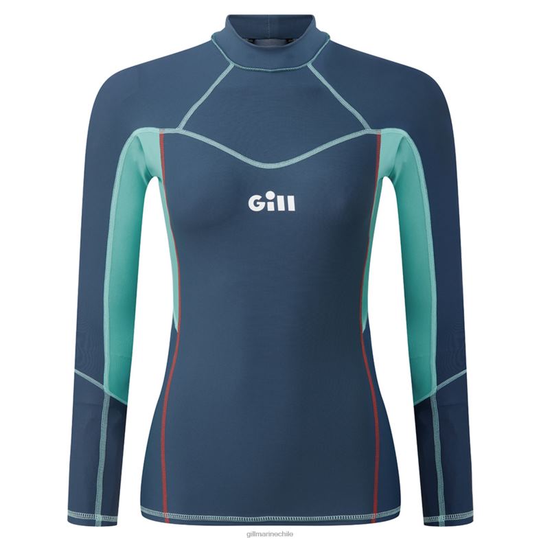 Gill Marine Chile - Gill Marine chaleco pro sarpullido de manga larga para mujer 2LX44505 océano