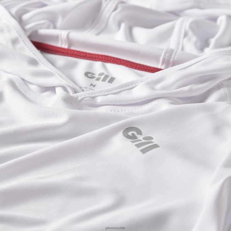 Gill Marine Chile - Gill Marine sudadera con capucha uv tec 2LX44541 blanco
