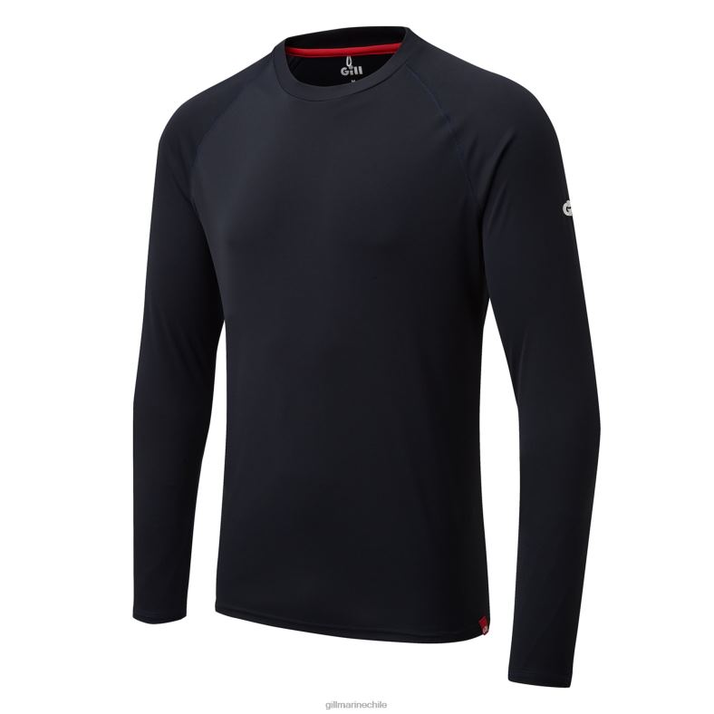 Gill Marine Clothing - Gill Marine Camiseta uv tec para hombre - manga larga 2LX44130 marina de guerra