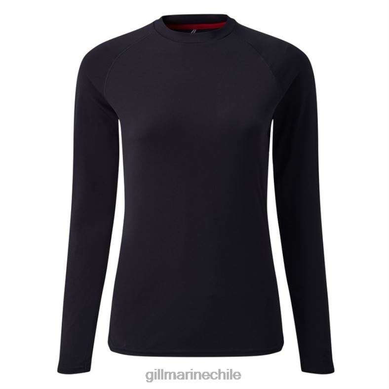 Gill Marine Clothing - Gill Marine Camiseta uv tec para mujer - manga larga 2LX44212 marina de guerra