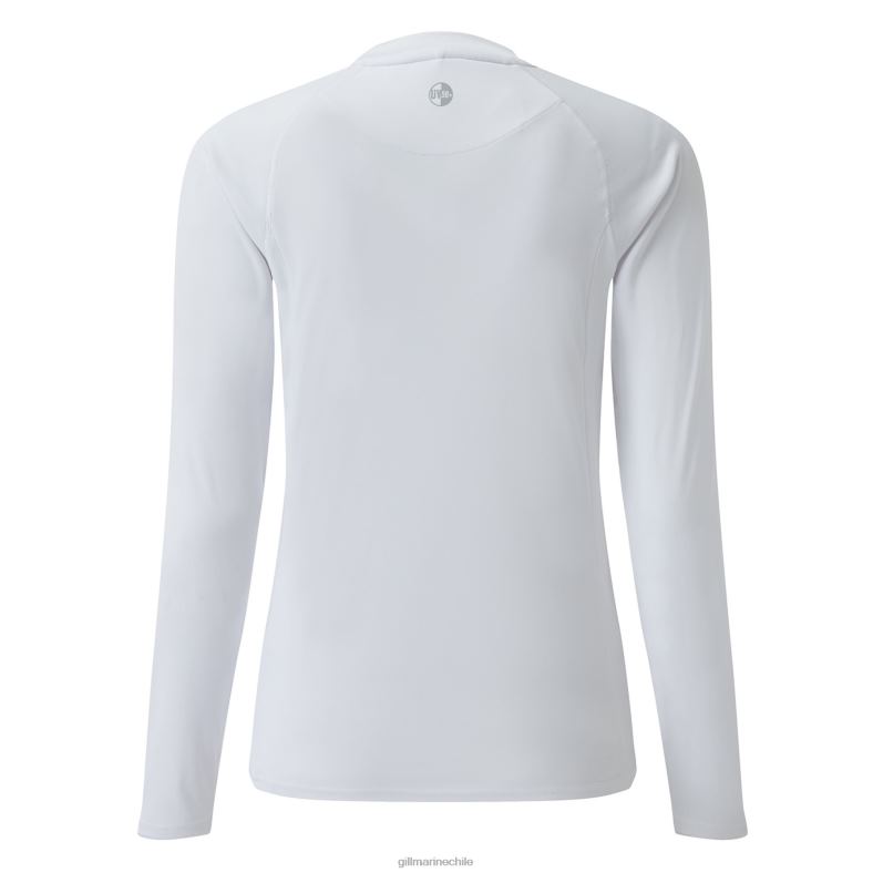 Gill Marine Clothing - Gill Marine camiseta de manga larga uv tec para mujer 2LX44512 blanco