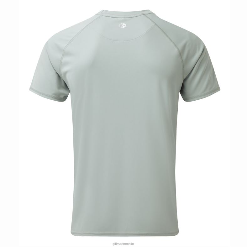 Gill Marine Clothing - Gill Marine camiseta uv tec para hombre 2LX44200 gris medio