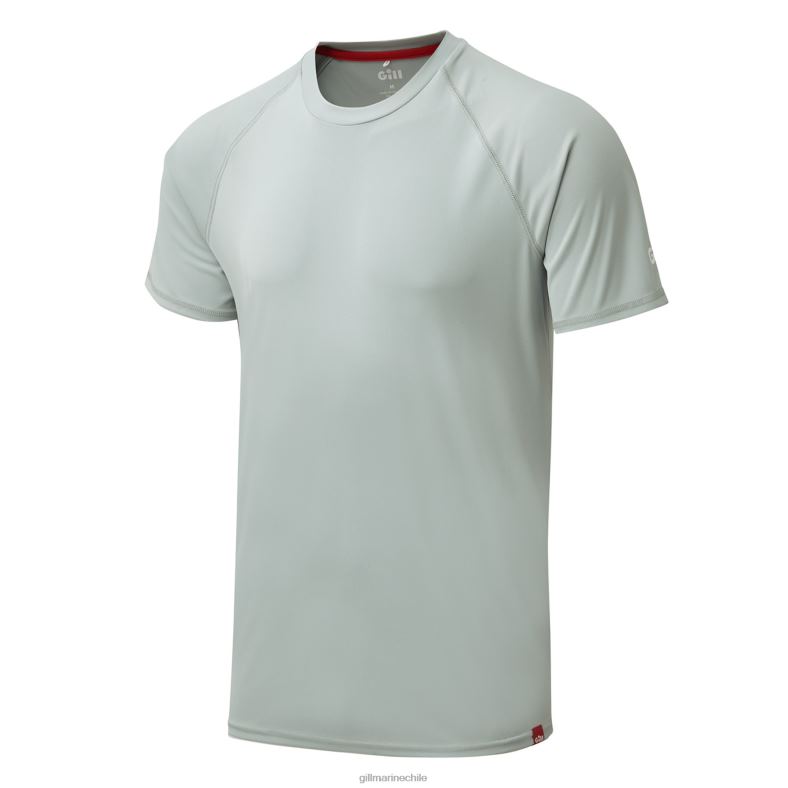 Gill Marine Clothing - Gill Marine camiseta uv tec para hombre 2LX44200 gris medio