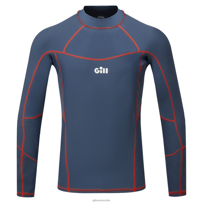 Gill Marine Clothing - Gill Marine chaleco anti-lycras para hombre - manga larga 2LX44276 océano