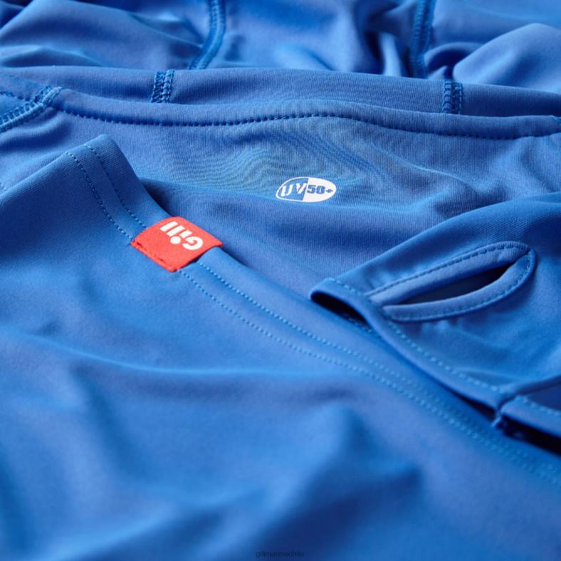 Gill Marine Clothing - Gill Marine sudadera con capucha uv tec 2LX44542 azul