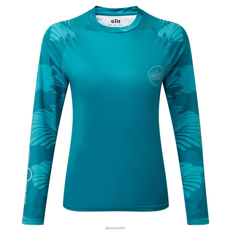 Gill Marine Chile - Gill Marine Camiseta de manga larga xpel tec para mujer con estampado de camuflaje 2LX44397