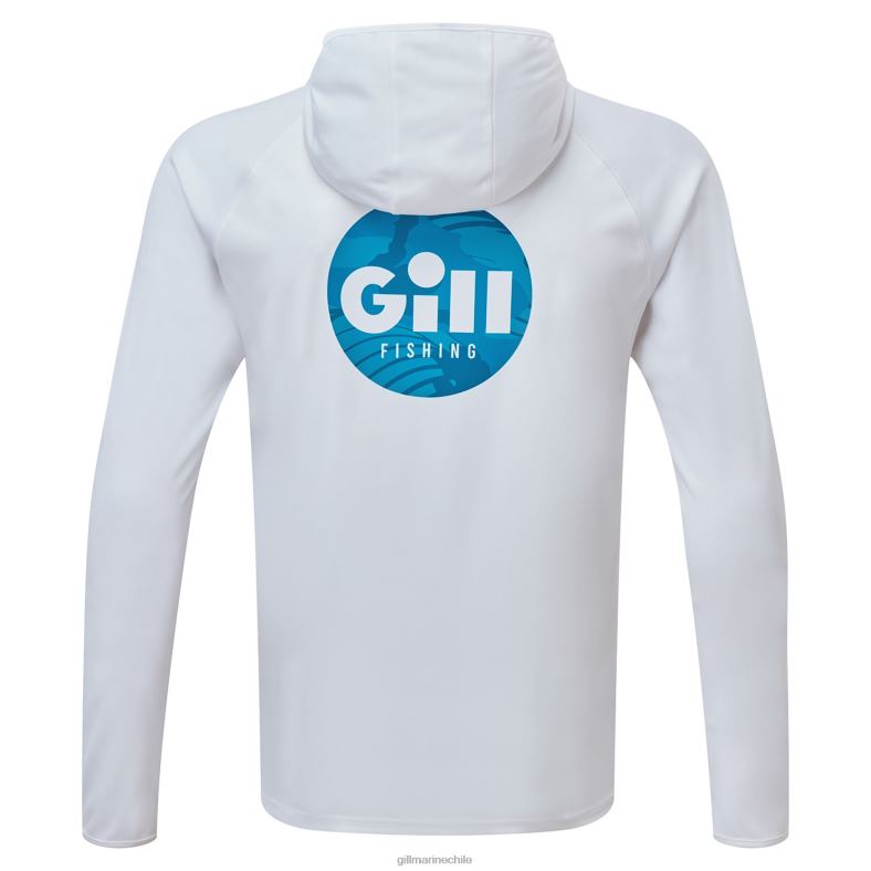 Gill Marine Chile - Gill Marine sudadera con capucha xpel tec con logo en la espalda 2LX44405