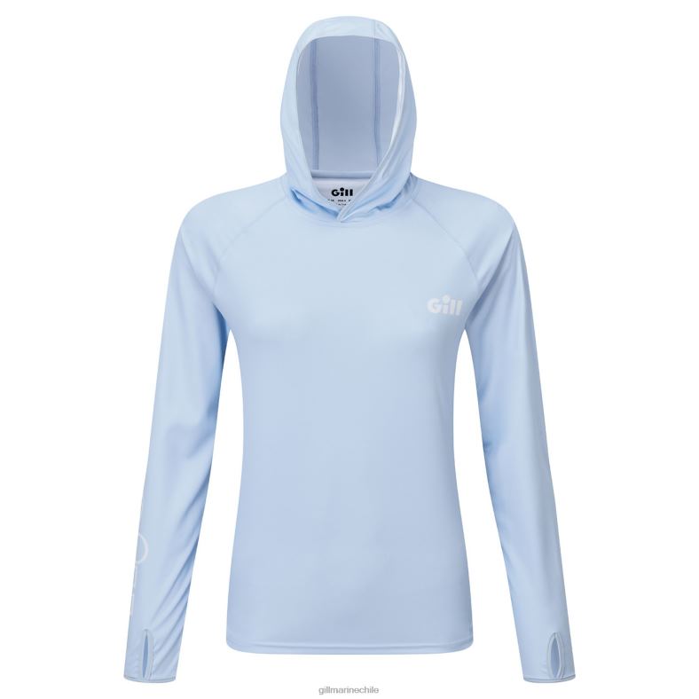 Gill Marine Chile - Gill Marine sudadera con capucha xpel tec para mujer 2LX44415 hielo