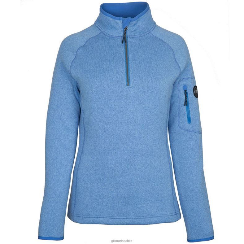 Gill Marine Clothing - Gill Marine polar de punto para mujer 2LX44304 azul claro