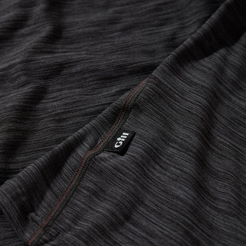 Gill Marine Chile - Gill Marine cuello redondo para hombre - manga larga 2LX44317 ceniza