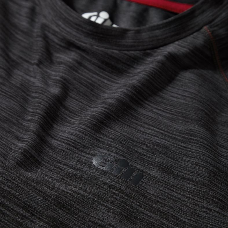 Gill Marine Chile - Gill Marine cuello redondo para hombre - manga larga 2LX44317 ceniza