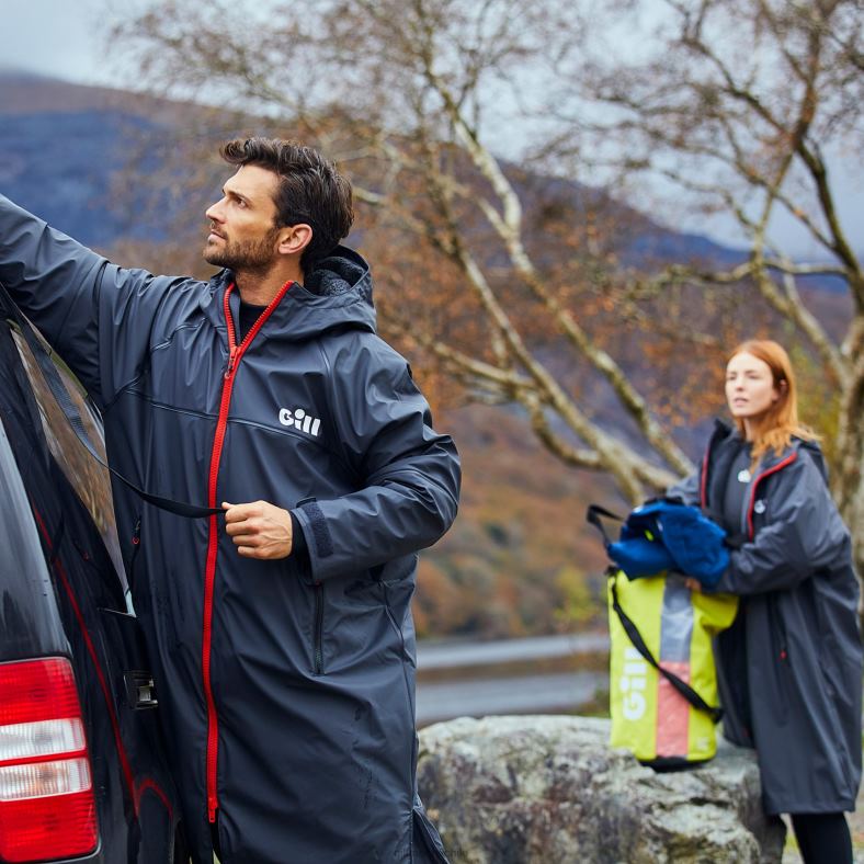 Gill Marine Chile - Gill Marine parka acuática 2LX44375 grafito