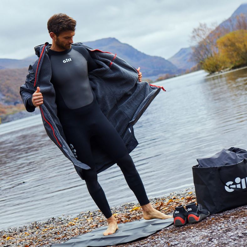 Gill Marine Chile - Gill Marine parka acuática 2LX44375 grafito