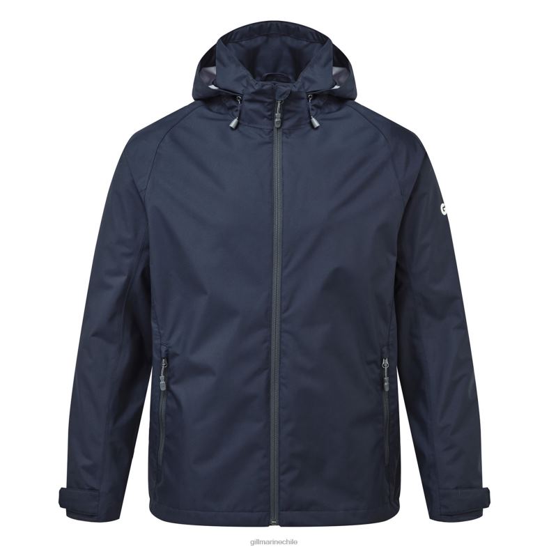Gill Marine Chile - Gill Marine chaqueta ligera con capucha para hombre 2LX4417 marina de guerra