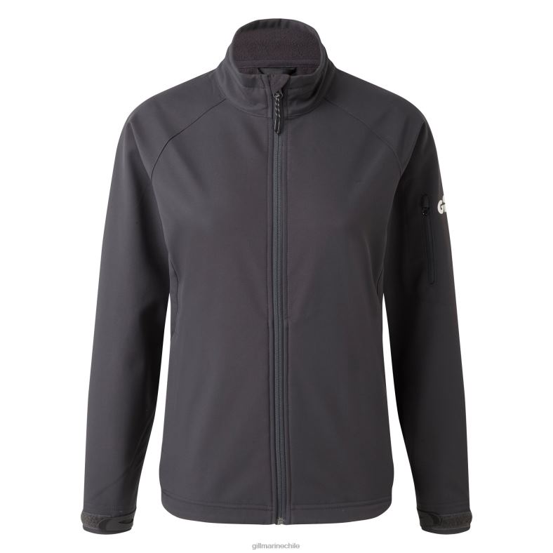 Gill Marine Chile - Gill Marine chaqueta softshell del equipo para mujer 2LX44501 grafito