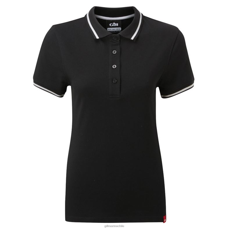 Gill Marine Chile - Gill Marine polo de tripulación para mujer 2LX44245 negro