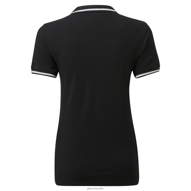 Gill Marine Chile - Gill Marine polo de tripulación para mujer 2LX44245 negro