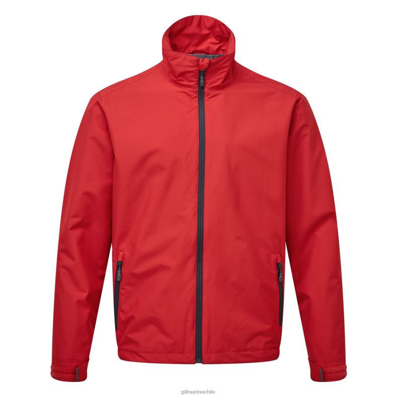 Gill Marine Clothing - Gill Marine chaqueta ligera del equipo para hombre 2LX4444 rojo