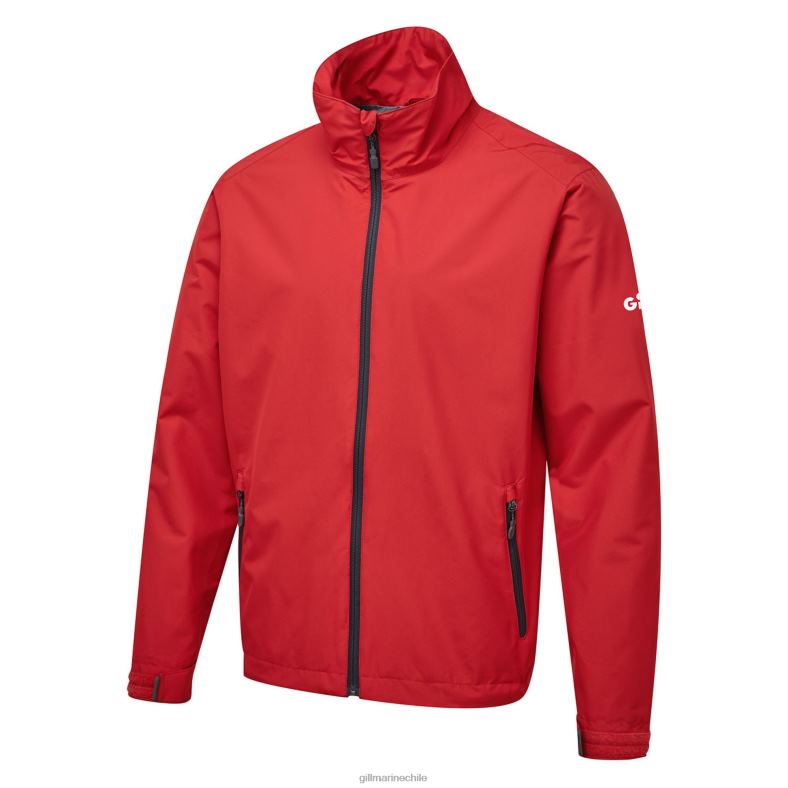 Gill Marine Clothing - Gill Marine chaqueta ligera del equipo para hombre 2LX4444 rojo
