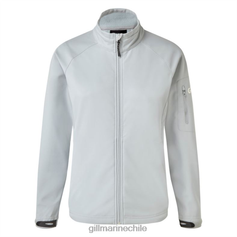 Gill Marine Clothing - Gill Marine chaqueta softshell del equipo para mujer 2LX44502 gris medio