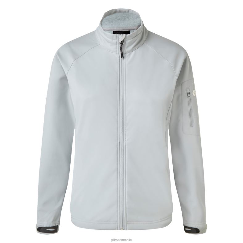 Gill Marine Clothing - Gill Marine chaqueta softshell del equipo para mujer 2LX44502 gris medio