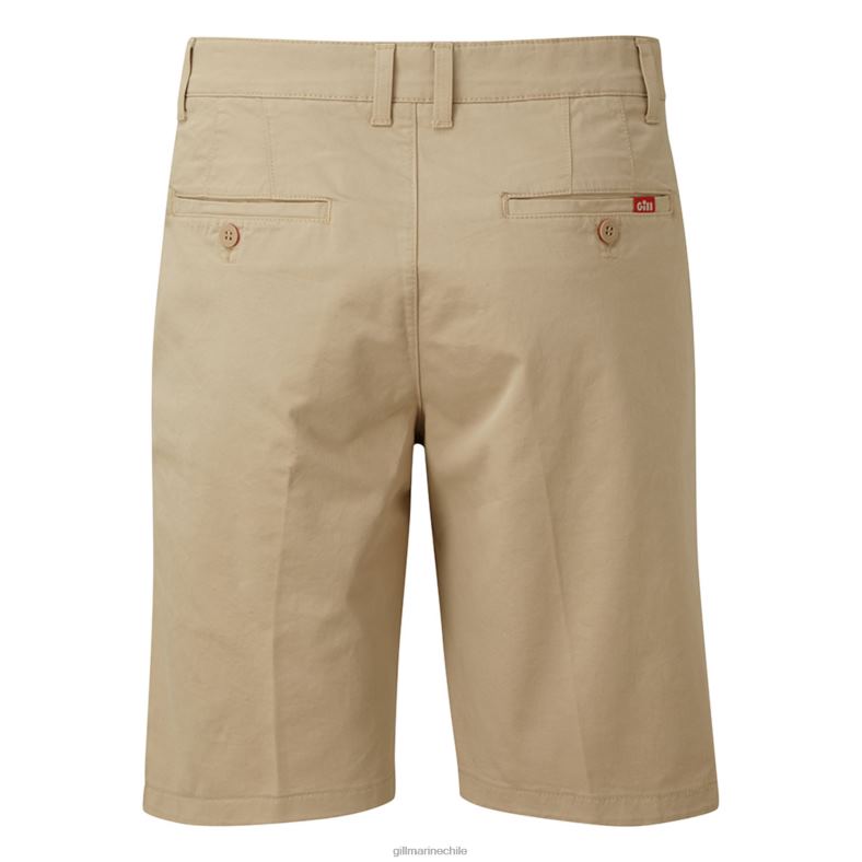Gill Marine Clothing - Gill Marine pantalones cortos de tripulación para hombre 2LX44178 caqui