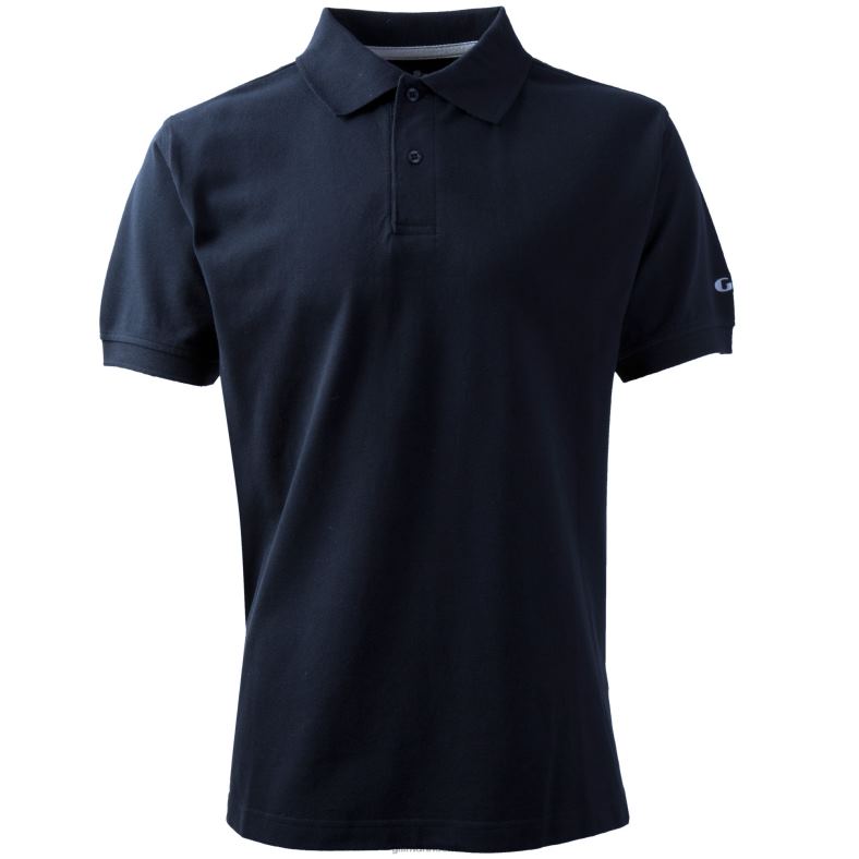 Gill Marine Clothing - Gill Marine polo de hombre 2LX44256 marina de guerra
