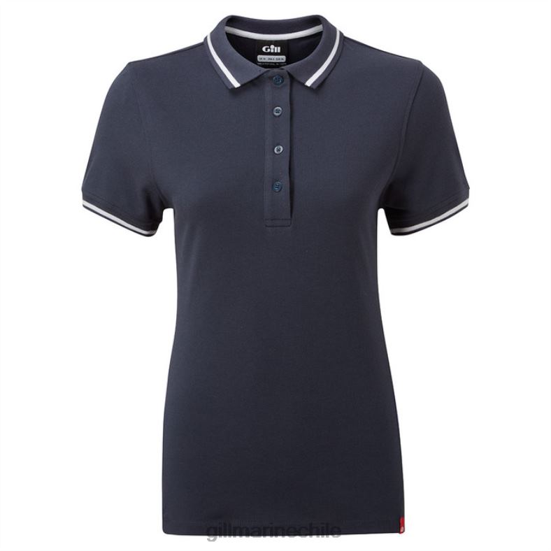 Gill Marine Clothing - Gill Marine polo de tripulación para mujer 2LX44246 marina de guerra