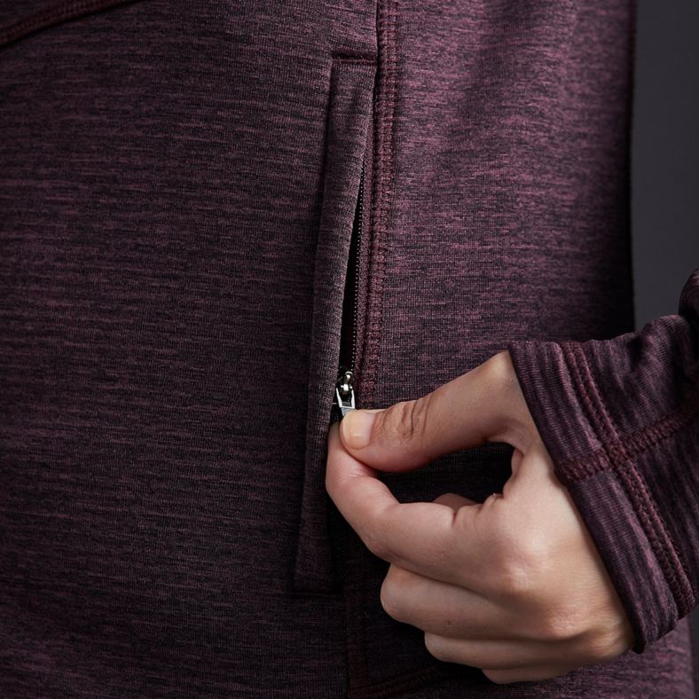 Gill Marine Chile - Gill Marine sudadera con capucha de dardos para mujer 2LX44171 higo