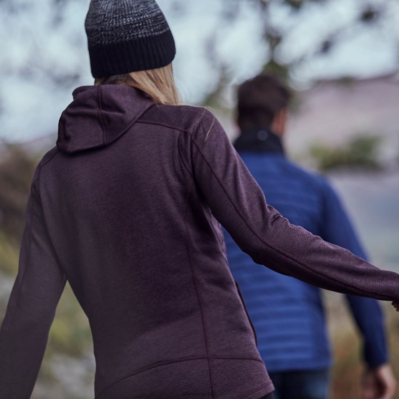 Gill Marine Chile - Gill Marine sudadera con capucha de dardos para mujer 2LX44171 higo