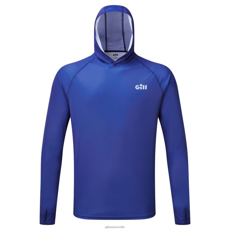 Gill Marine Chile - Gill Marine sudadera con capucha xpel tec con logo en la espalda 2LX4453 crepúsculo