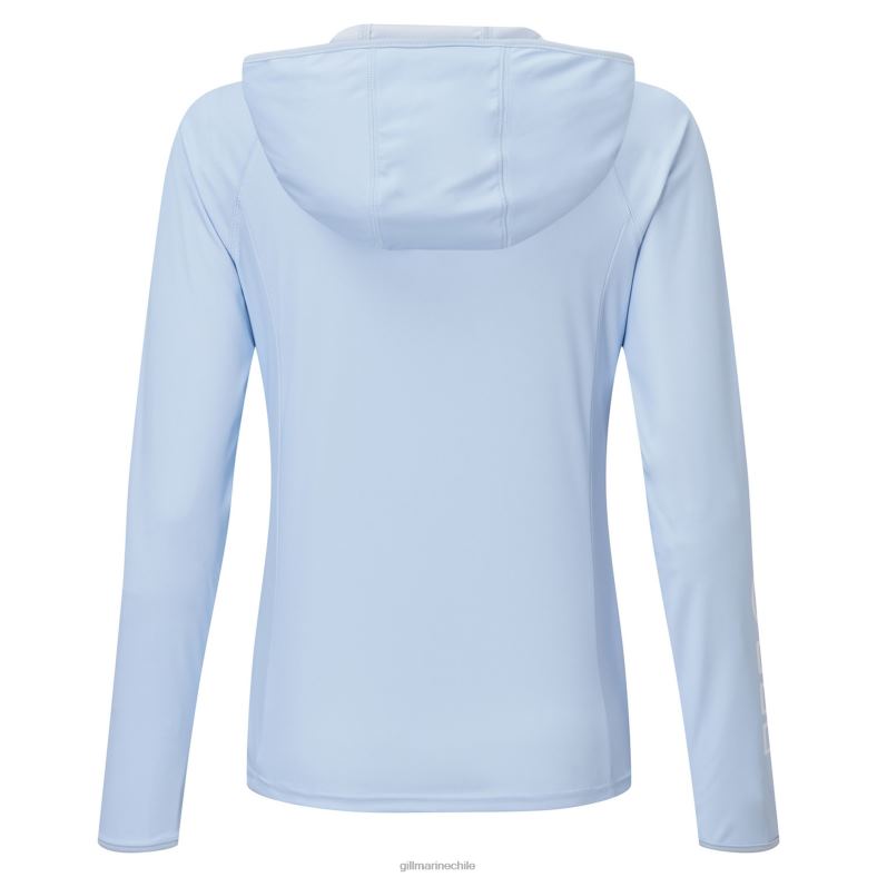 Gill Marine Chile - Gill Marine sudadera con capucha xpel tec para mujer 2LX4447 hielo
