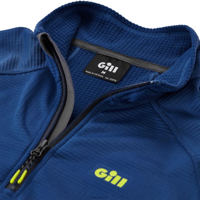 Gill Marine Clothing - Gill Marine cuello con cremallera térmica os 2LX44322 azul atlántico