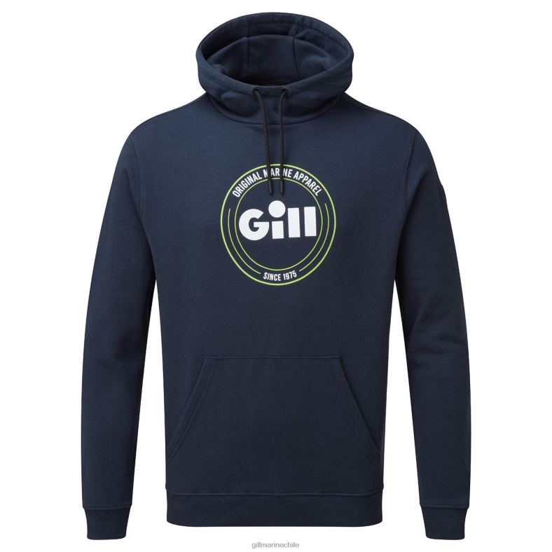 Gill Marine Clothing - Gill Marine sudadera con capucha cavo 2LX44120 marina de guerra