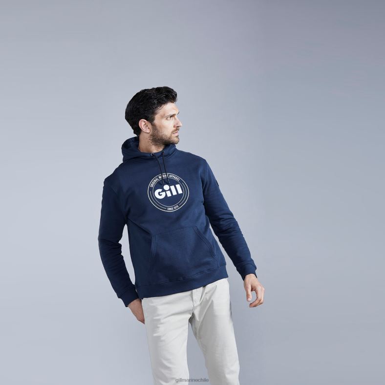 Gill Marine Clothing - Gill Marine sudadera con capucha cavo 2LX44120 marina de guerra
