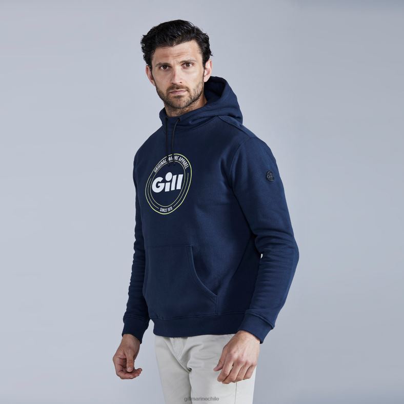 Gill Marine Clothing - Gill Marine sudadera con capucha cavo 2LX44120 marina de guerra