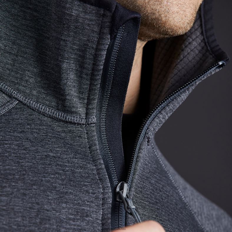 Gill Marine Clothing - Gill Marine sudadera con capucha de dardos 2LX44318 gris acero