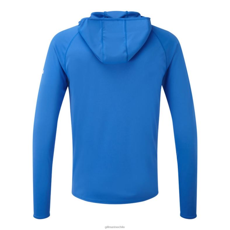 Gill Marine Clothing - Gill Marine sudadera con capucha uv tec 2LX44196 azul