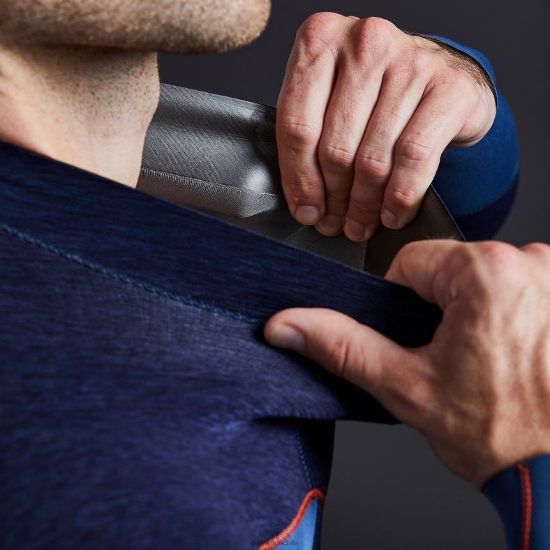 Gill Marine Chile - Gill Marine top firecell para hombre 2LX44227 denim oscuro y naranja