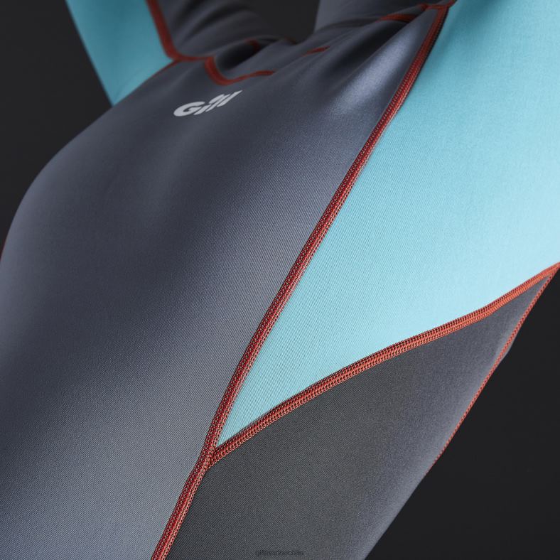 Gill Marine Chile - Gill Marine top zenlite mujer 2LX44185 gris acero