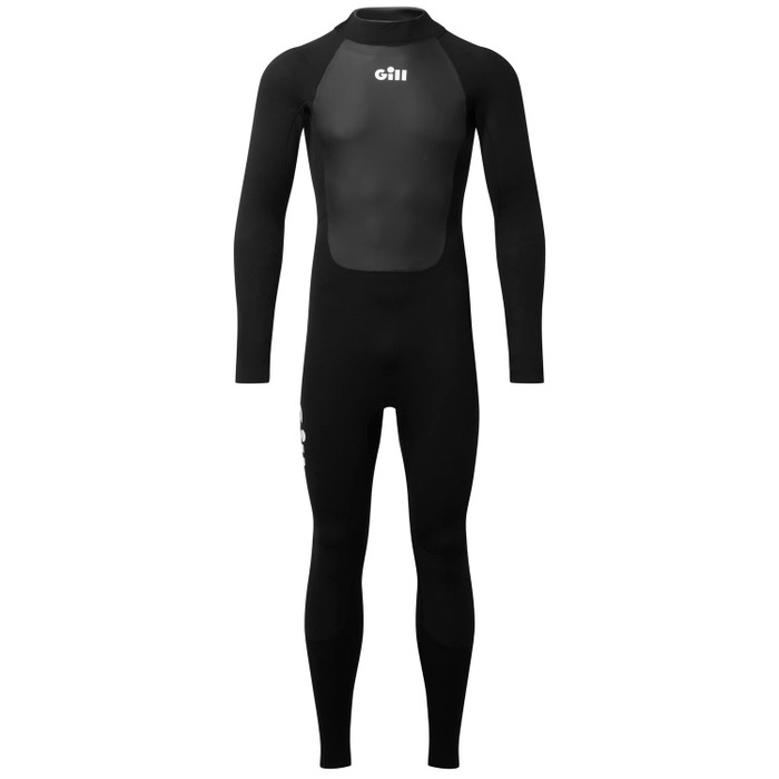 Gill Marine Chile - Gill Marine traje de neopreno de persecución para hombre con cremallera trasera de 4/3 mm 2LX4481 negro