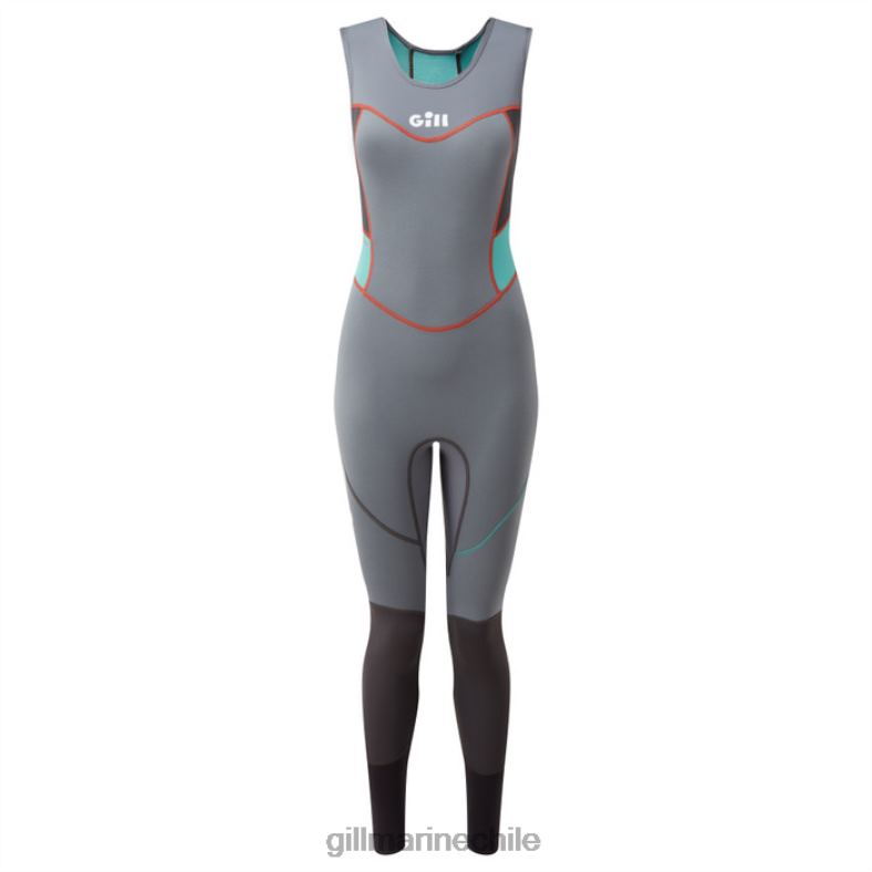Gill Marine Chile - Gill Marine traje esquife zenlite para mujer 2LX44503 gris acero