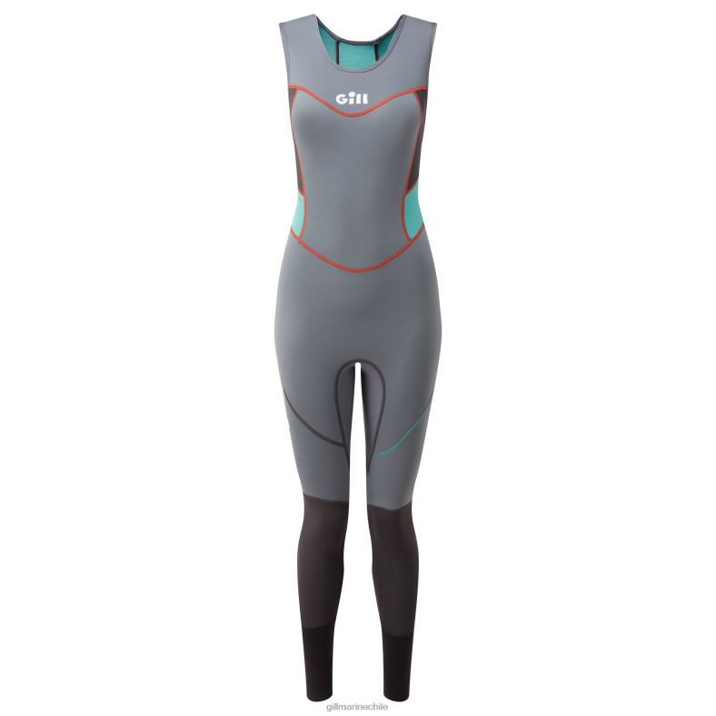 Gill Marine Chile - Gill Marine traje esquife zenlite para mujer 2LX44503 gris acero