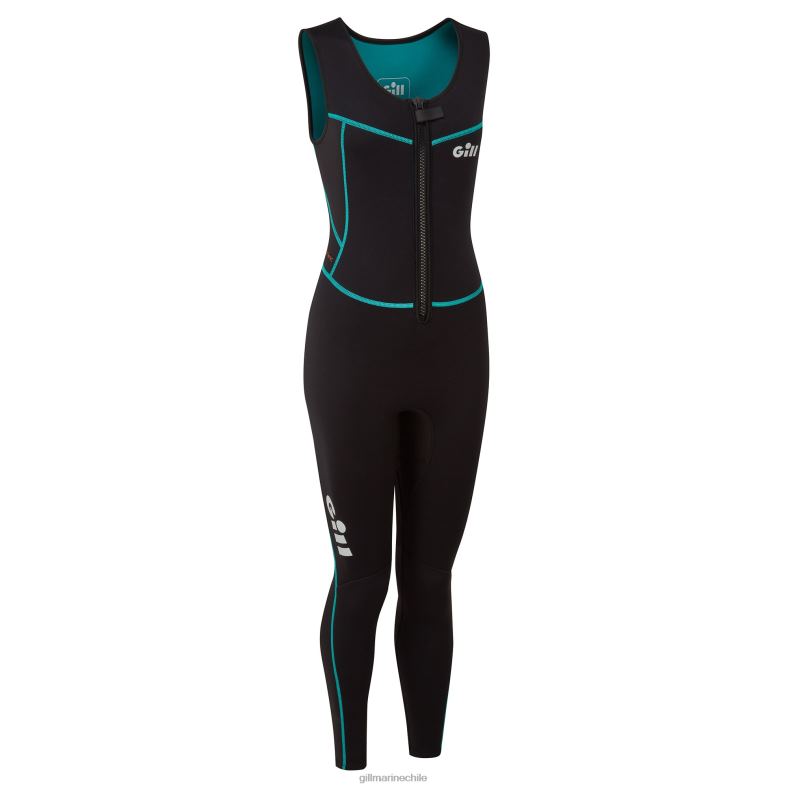 Gill Marine Clothing - Gill Marine jane largo dinámico para mujer 2LX44474 negro