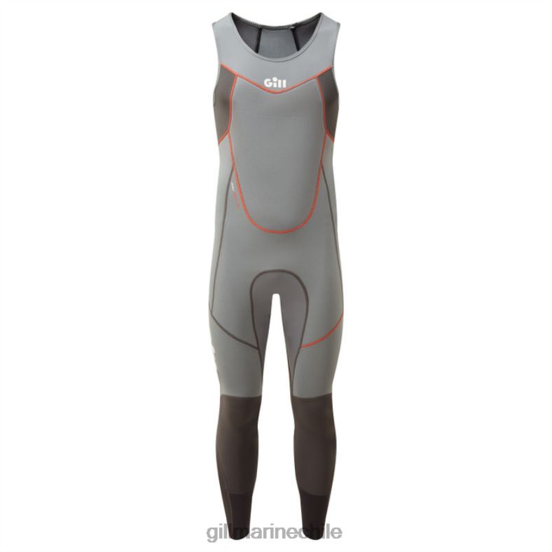 Gill Marine Clothing - Gill Marine traje esquife zenlite para hombre 2LX44188 gris acero