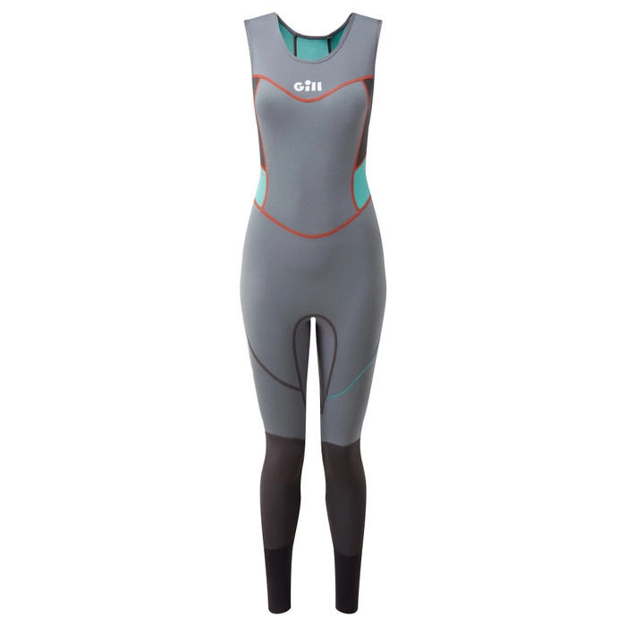 Gill Marine Clothing - Gill Marine traje esquife zenlite para mujer 2LX44190 gris acero