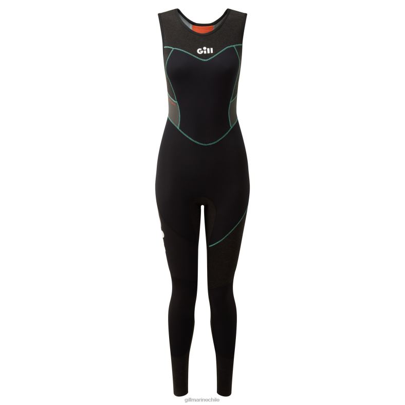 Gill Marine Clothing - Gill Marine traje esquife zentherm para mujer 2LX44500 negro